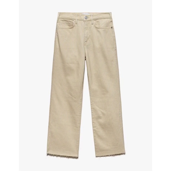 SALE FRAME LE JANE CROP HIGH RISE JEAN - Picture 3 of 10